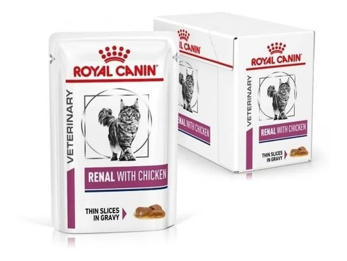 Pouch Royal Canin Gato Renal X 12 U Vet Juncal