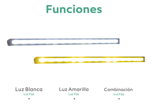 Iol Barra Led 47 Pulgadas 6500k Csp Bicolor Blanco Amarillo