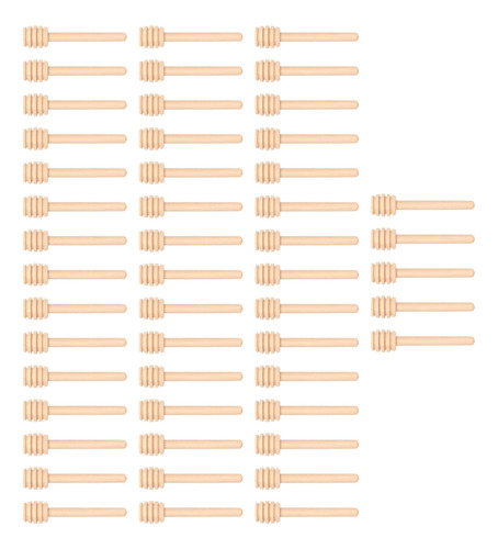 Mini Agitador De Madera Para Mezclar Miel, 50 Unidades