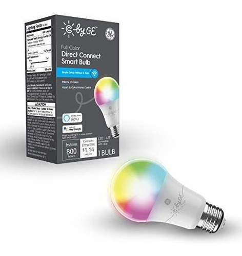 Focos Led - C By Ge Full Color Direct Connect Smart Led Bulb