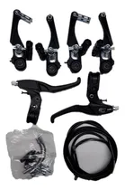 Comprar Juego De Frenos Bici V-brake Kit Plastico + Manijas Del+tras