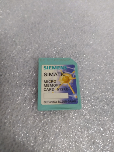 Siemens Simatic 6es7953-8lj00-0aa0 Micro Memory Card 512kb