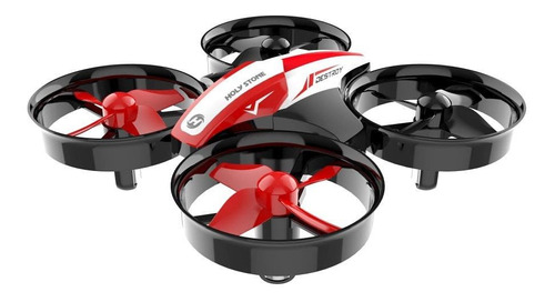 Mini drone Holy Stone HS210 rojo 3 baterías