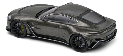 Miniatura Aston Martin Vantage V12 2023 Cinza Cumberland 1:43 Solido