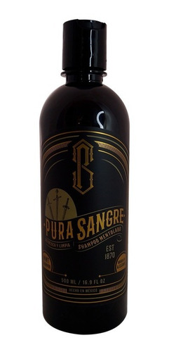 Shampoo Mentolado - Pura Sangre 500ml