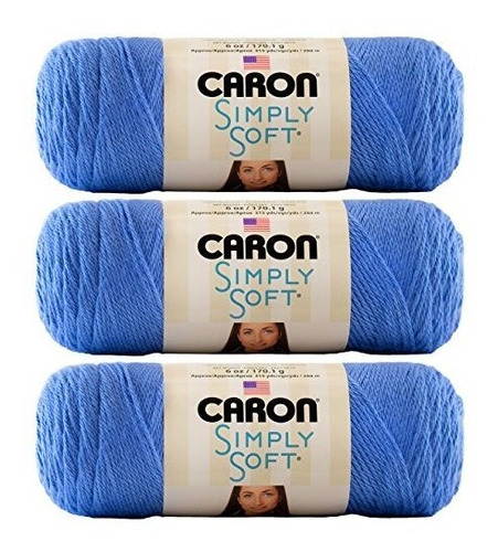 Compra A Granel Caron Simply Soft Brites Yarn 3pack Berry Bl
