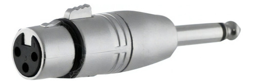Adaptador Xlr P10 Cannon Fêmea