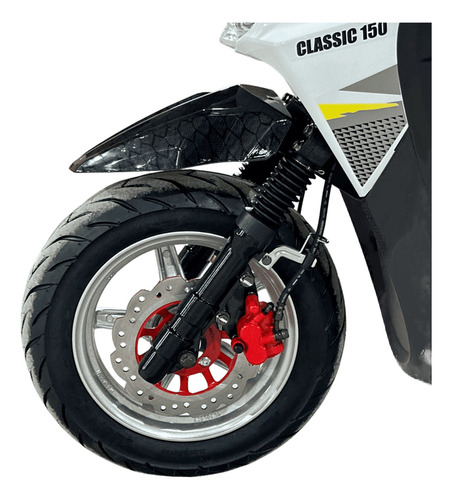 Moto Hjm Hm 150 Classic 2025 Blanco