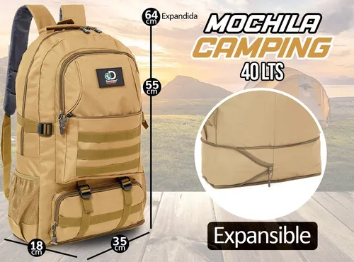 Mochila Discovery 40 Litros Camping Trekking Ml Full - Tienda Online camping