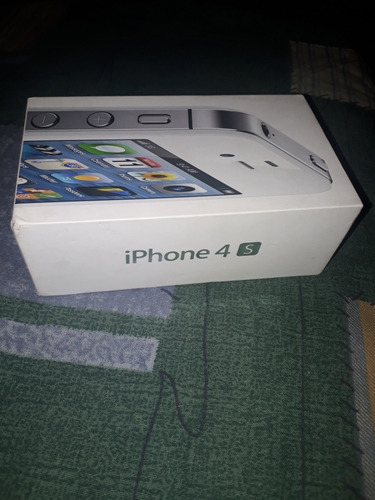 Caja De iPhone 4s White 16gb Completo