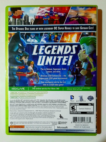 Lego Batman 2 Xbox 360 Lenny Star Games