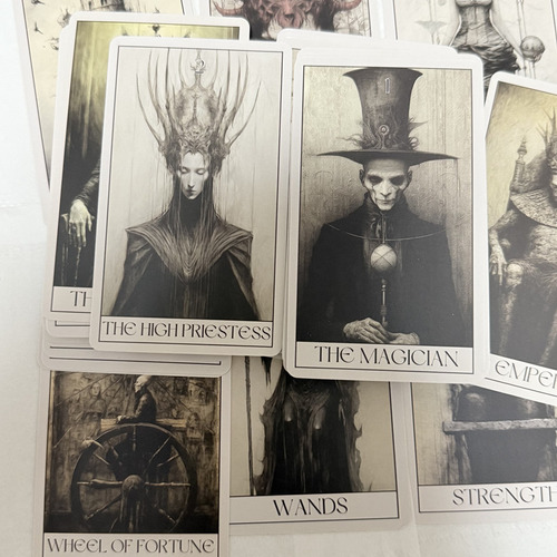 Horror Tarot Cards Wait 78 Tarots Juegos De Mesa Ocio