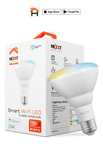 Bombilla Led Inteligente Nexxt  Wi-fi 110v-br30 Nhb-w210 