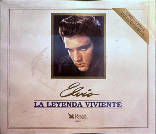 Cd Elvis - La Leyenda Viviente - 5cds - Readers Digest