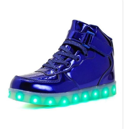 Zapatillas Conluz Led Para Hombres Recargables Por Usb