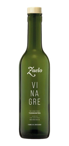 Caja X12 Zuelo Vinagre De Torrontes 375ml Acidez 6% Zuccardi