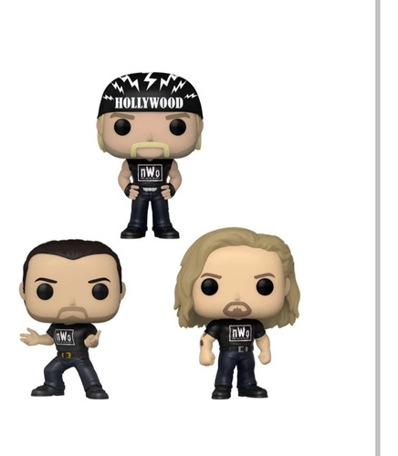 Nwo Wwe New World Order Funko Hogan Hall Nash Walmart Exclus