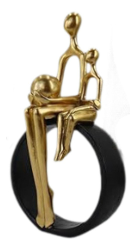 Adornos De Escultura De Resina Para Madre E Hijo, Estatua De