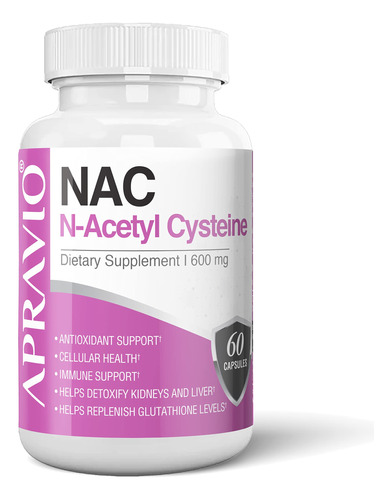 Apravio Suplemento Nac (n-acetil Cisteina) 600 Mg, Apoyo Ant
