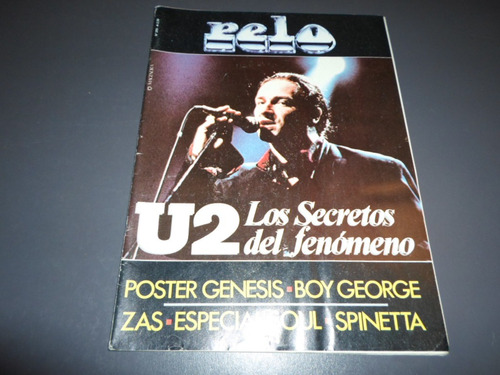 Pelo 295 U2 Spinetta Redondos Frank Zappa Boy George Genesis