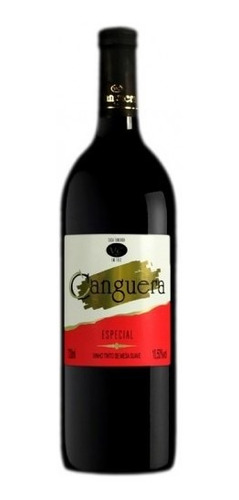 Imagem 1 de 1 de Vinho Tinto Suave Isabel/bordô 720ml - Canguera