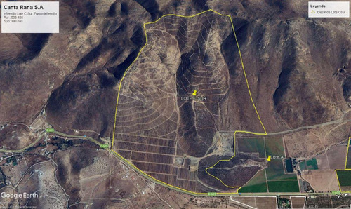 Lote C Sur 193has + Derechos De Aprovechamientode Aguas