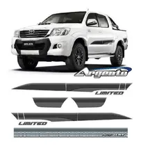 Comprar Calcomania Toyota Hilux Limited Sr Dx Franjas Lateral Oracal
