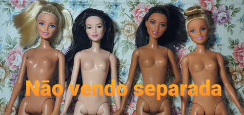 Lote De Barbie Fashionistas Usadas