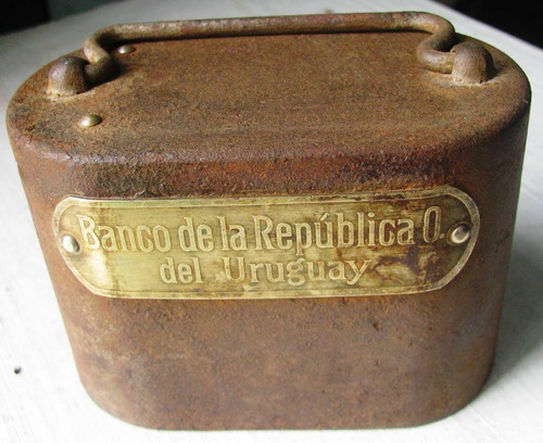 Alcancia Del Banco Republica, La Verdaderamente Antigua!!