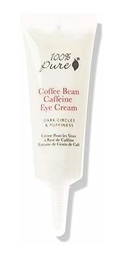 100% Pura Cafeína Del Grano De Café Crema De Ojos, 0,3 Oz, A