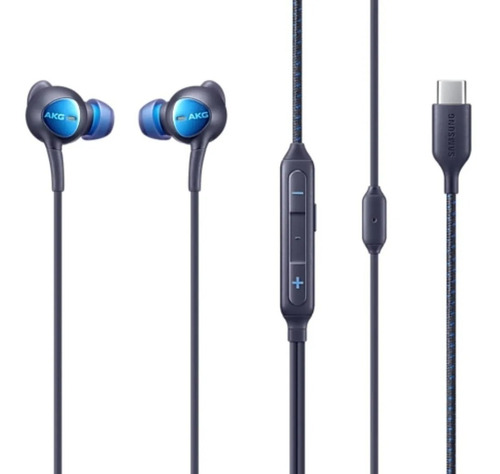 Audífonos In Ear Para Samsung Usb Tipo C By Akg Blue