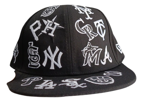 Gorra 59fifty All Over Edición Especial B/n Negro 7