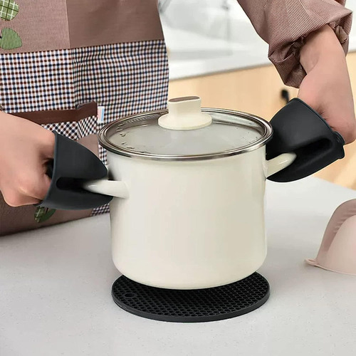 Yy Guantes De Silicon Cocina/horno 6 Piezas Resistente Al
