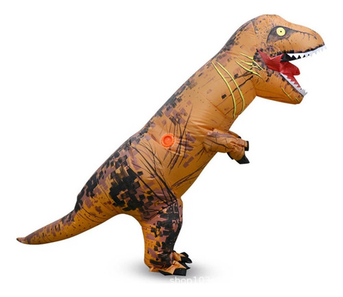 Disfraces Botargas Inflable Dinosaurio T Rex Para Niños Niña