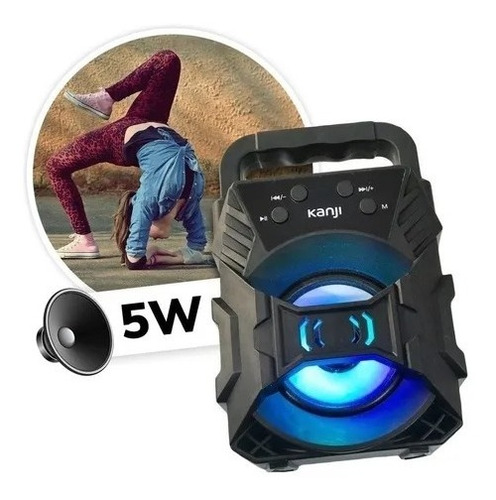 Imagen 1 de 4 de Parlante Portatil Kanji Vibe Kj-vibe 10w Bluetooth