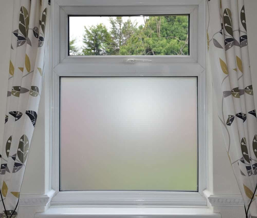 Imagen 4 de 5 de Rollo Contact Esmerilado P/vidrios Ventanas 60cm X10 Mts