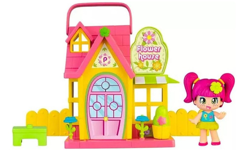 Muñeca Pinypon House Mini Casitas Con 1 Figura Original Mca