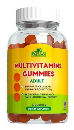 Multivitamínico Adultos 60 Gomitas Alfa Vitamins