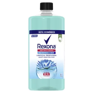 Sabonete Líquido Limpeza Profunda Antibacterial 1l Rexona