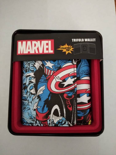 Cartera Marvel Para Hombres 100% Original 