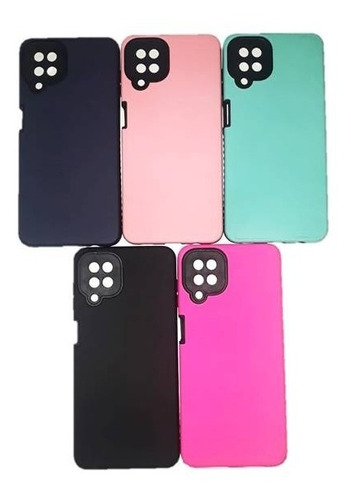 Funda Alto Impacto Rigida Para Samsung A12 +  9d Full Cover