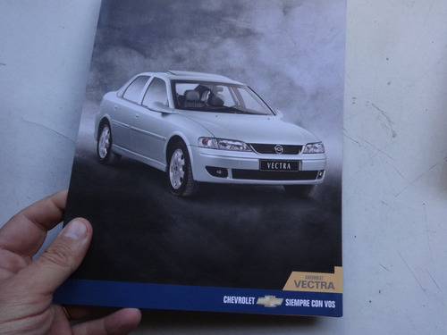 Folleto Agencia Chevrolet Vectra  Catalogo No Manual 2.2