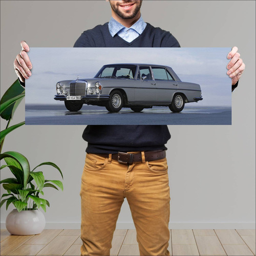 Cuadro 30x80cm Auto 1968 Mercedes Benz 280 Sel 7 49