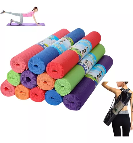 Mat Yoga Pilates 10mm Colchoneta De Goma Eva Colores - LhuaStore