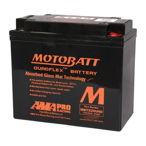 Bateria Motobatt Quadflex Honda Gl Goldwing 1800 Cc