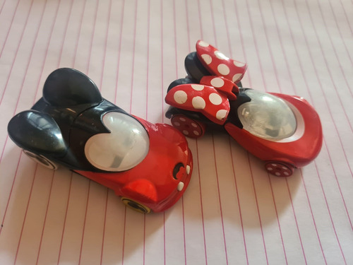 Hot Wheels Disney Mickey Mouse E Minie Mouse Vermelho