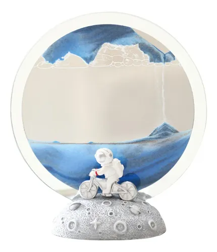 QUICKSAND　PAINTING Moving Sand Picture Quicksand Painting Night Light Blue | MercadoLivre