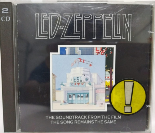 Led Zeppelin  The Soundtrack From The Film Cd Doble Germany