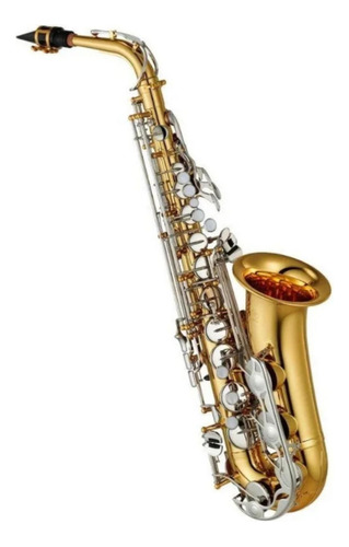 Saxofone Sax Alto Laqueado Yamaha Yas 26 Id Eb Com Case