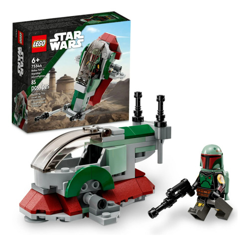 Lego Star Wars Boba Fett's Starship Microfighter Set Armable